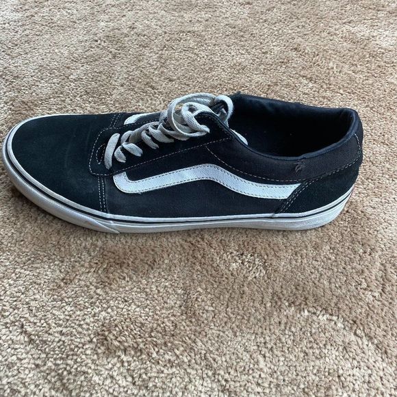 Vans Other - Vans Off The Wall Mens Skater Style 751505 Shoe Size 12 Low Black Old Skool 1836